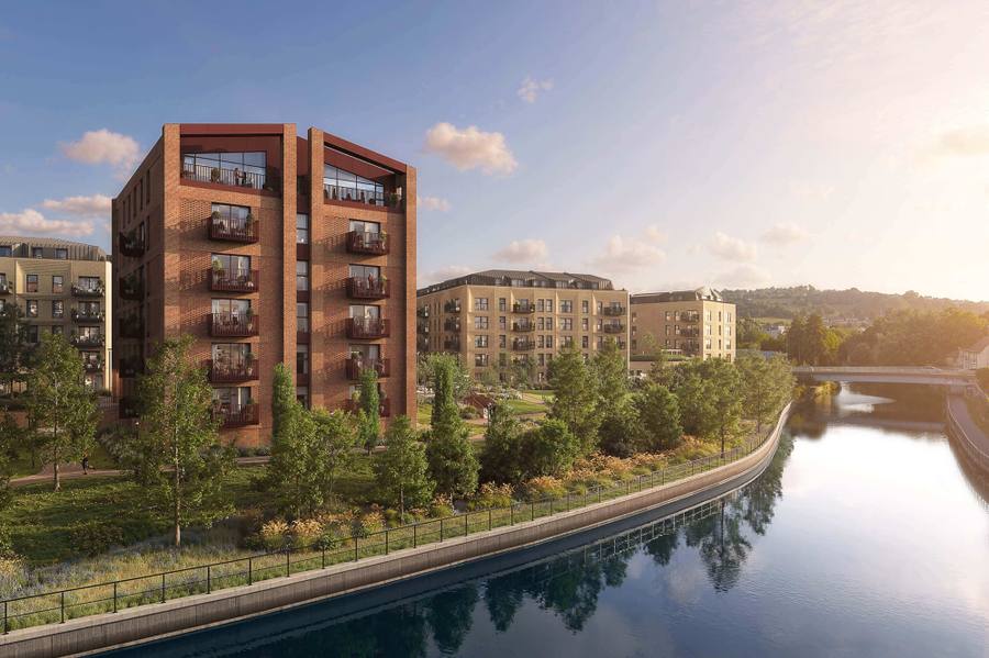 One Waterside (Bath) Dış cephe, görsel 3