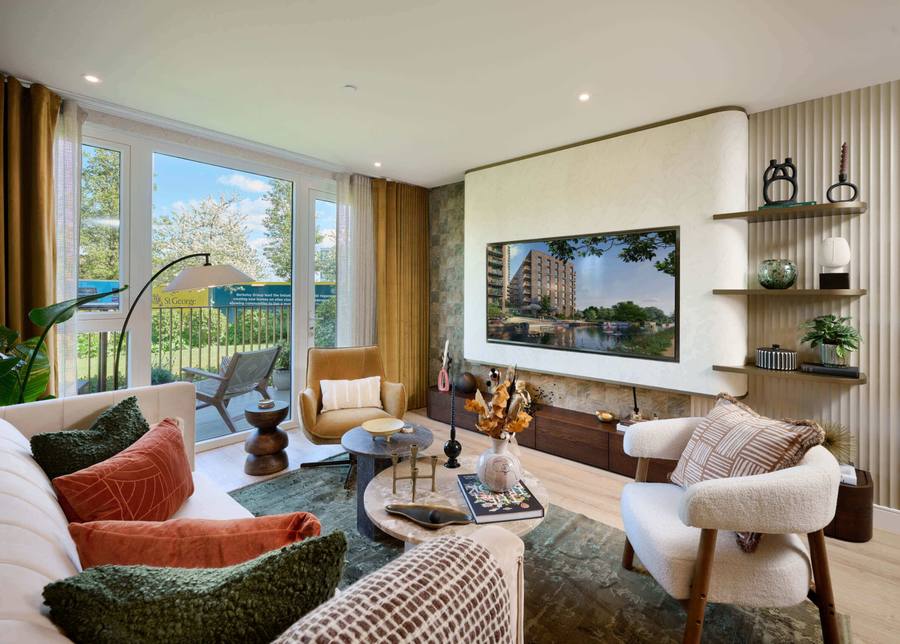 Grand Union - Peninsula House, Beresford Avenue, Wembley, HA0 1NW, Londra · Zone 3 satılık daire