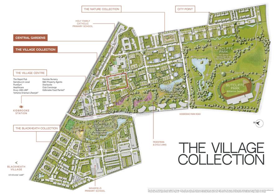 Kidbrooke Village, Kidbrooke, Greenwich SE3 · SE · Zone 3 satılık daire